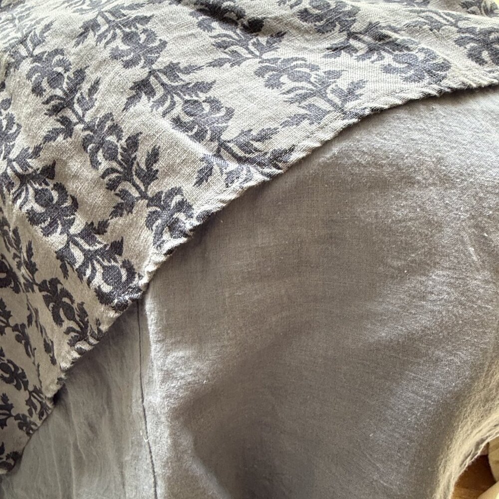 Spartina 449 Kennedy linen dress in Bellinger Thistle pattern - Picture 7 of 7